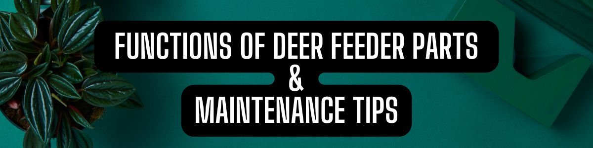 Deer Feeder Parts